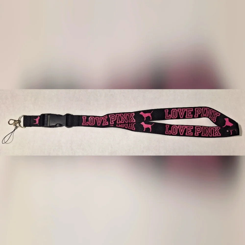 VICTORIA'S SECRET Lanyards - Love Pink - 2 pack - New - Picture 1 of 2